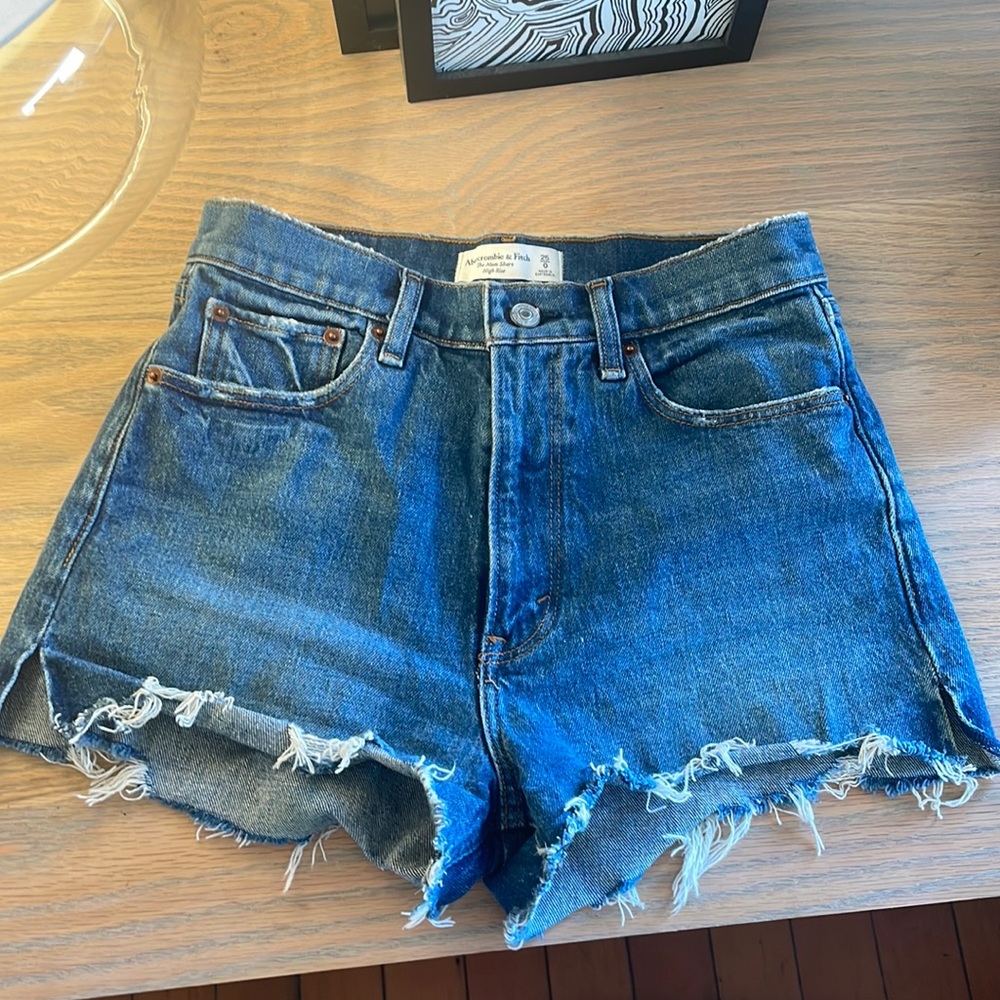 High Rise Mom Shorts